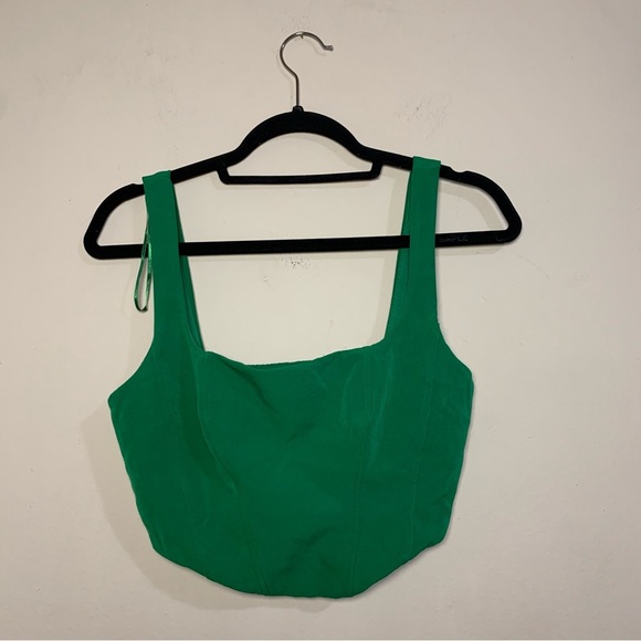 Green Women's Top - Picture 1 of 4